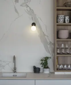 Faro Barcelona JOY Μαύρο Επιτοίχιο Φωτιστικό LED 4W 3000K- 64027