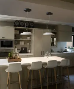 Faro Barcelona DOLME Λευκό Κρεμαστό Φωτιστικό LED 24W 3000Κ – 64099