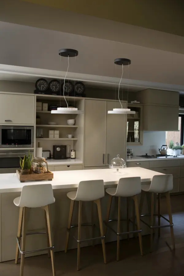 Faro Barcelona DOLME Λευκό Κρεμαστό Φωτιστικό LED 24W 3000Κ – 64099