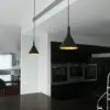 Faro Barcelona PAM-P Κρεμαστό Φωτιστικό, Μαύρου-Χρυσού Χρώματος LED 11W 3000K- 64160