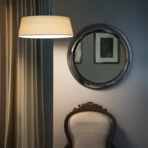 Faro Barcelona AINA Κρεμαστό Φωτιστικό Λευκού Χρώματος LED 40W 2700K- 64174