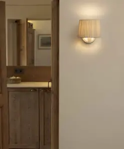 Faro Barcelona SAMBA Επιτοίχιο Φωτιστικό Λευκού Μπεζ Χρώματος Ε27 – 64306-35