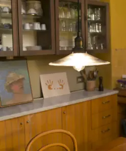 Faro Barcelona HALITA Κρεμαστό Φωτιστικό Από Διαφανές Γυαλί 1XE27 60W – 65071