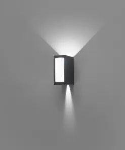 Faro Barcelona LOG Επιτοίχιο Φωτιστικό, Εξωτερικού Χώρου, IP54, Γκρι Χρώματος LED 9W 3000K- 70264