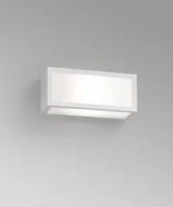 Faro Barcelona TEJO Επιτοίχιο Φωτιστικό Εξωτερικού Χώρου Λευκού Χρώματος IP54 – 70573B