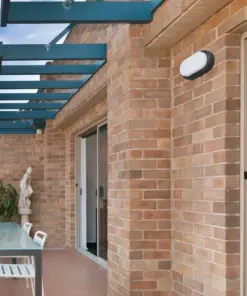 Faro Barcelona FRED 200 Επιτοίχιο Φωτιστικό Εξωτερικού Χώρου, IP65, Σκούρου Γκρι Χρώματος LED 3000K IP65 – 70663