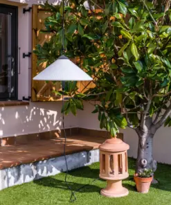 Faro Barcelona HUE OUT Κρεμαστό Φορητό Φωτιστικό Λευκού Χρώματος- 71584-01