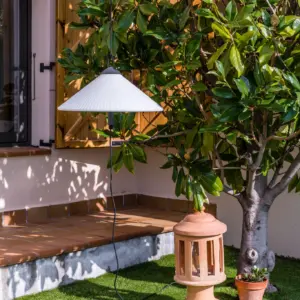 Faro Barcelona HUE OUT Κρεμαστό Φορητό Φωτιστικό Λευκού Χρώματος- 71584-01