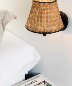 Faro Barcelona MAMBO Επιτοίχιο Φωτιστικό Χρώματος Ρατταν – 64307