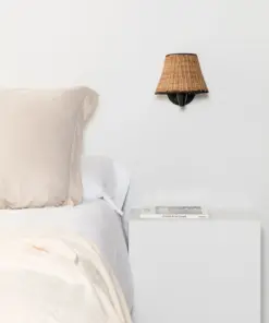 Faro Barcelona MAMBO Επιτοίχιο Φωτιστικό Χρώματος Ρατταν – 64307