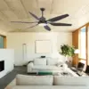 Faro Barcelona TILOS XL Ανεμιστήρας Οροφής, με Φως, Με Τηλεχειριστήριο, Σκούρου Καφέ Χρώματος- 33466A