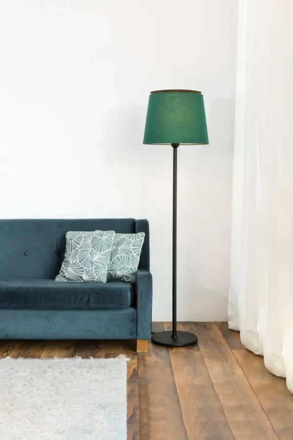 Faro Barcelona SAVOY Φωτιστικό Δαπέδου Μαύρου-Πράσινου Χρώματος- 20307-87