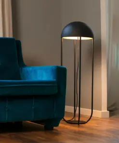 Faro Barcelona JELLYFISH Επιδαπέδιο Φωτιστικό, Μαύρου- Χρυσού Χρώματος LED 6W 3000K – 24521