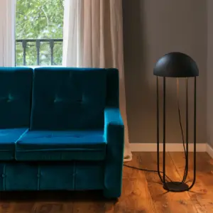 Faro Barcelona JELLYFISH Επιδαπέδιο Φωτιστικό, Μαύρου- Χρυσού Χρώματος LED 6W 3000K – 24521