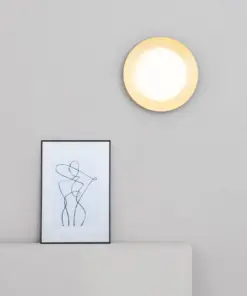 Faro Barcelona SIDE Φωτιστικό Οροφής Χρυσού- Μαύρου Χρώματος LED 15W 3000K – 62142