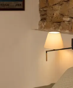 Faro Barcelona RON Επιτοίχιο Φωτιστικό Μπεζ Χρώματος, Περιστρεφόμενο – 64400-11