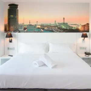 Faro Barcelona MOMA-1 Επιτοίχιο Φωτιστικό Μαύρου Χρώματος 1XE27 60W- 68505