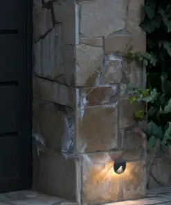 Faro Barcelona UVE Χωνευτό Φωτιστικό Τοίχου, Εξωτερικού Χώρου, Σκούρου Γκρι Χρώματος SMD LED 2W 3000K- 70397