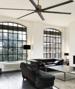 Faro Barcelona ANDROS XL Ανεμιστήρας Οροφής με Τηλεχειριστήριο Καφέ Χρώματος – 33462A