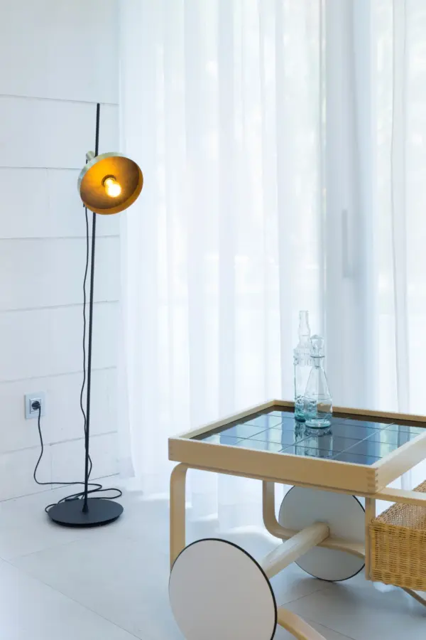 Faro Barcelona WHIZZ Φωτιστικό Δαπέδου, Μαύρου-Χρυσού Χρώματος – 20164-96