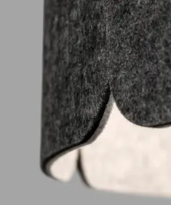 Faro Barcelona MUTE Dark Κρεμαστό Φωτιστικό Σκούρου Γκρι Χρώματος, Step Dimmable, Ηχομόνωση LED 4000K – 20103DA