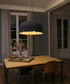 Faro Barcelona MUTE Κρεμαστό Φωτιστικό Γκρι Χρώματος, Step Dimmable, Ηχομόνωση LED 4000K 24W – 20104DA