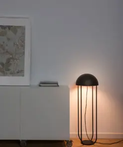 Faro Barcelona JELLYFISH Επιδαπέδιο Φωτιστικό, Μαύρου- Χρυσού Χρώματος LED 6W 3000K – 24521