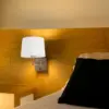 Faro Barcelona FRAME Επιτοίχιο Φωτιστικό, Νίκελ-Λευκού Χρώματος- 20170-01