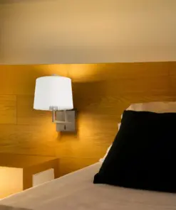 Faro Barcelona FRAME Επιτοίχιο Φωτιστικό, Νίκελ-Λευκού Χρώματος- 20170-01