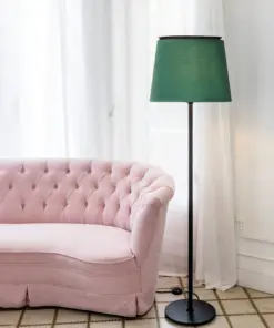 Faro Barcelona SAVOY Φωτιστικό Δαπέδου Μαύρου-Πράσινου Χρώματος- 20307-87