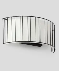 Faro Barcelona LINDA Επιτοίχιο Φωτιστικό Μαύρου Χρώματος E27 – 29310