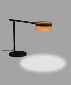 Faro Barcelona LOOP Επιτραπέζιο Φωτιστικό, Αρθρωτό, Step Dimmable, Ξύλινο LED 6W 2700K – 29568