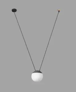 Faro Barcelona MINE PC Κρεμαστό Φωτιστικό, Σκούρου Γκρι Χρώματος – 28376