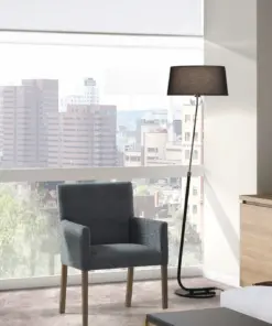 Faro Barcelona HOTEL Επιδαπέδιο Φωτιστικό, Μαύρου Χρώματος – 29948