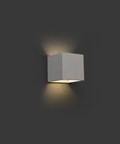 Faro Barcelona KAMEN Επιτοίχιο Φωτιστικό από Τσιμέντο Μπεζ Χρώματος- 63311