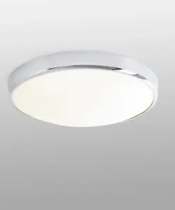 Faro Barcelona KAO Φωτιστικό Οροφής-Τοίχου Γυαλιστερού Χρωμίου LED 35W 3000K- 63399