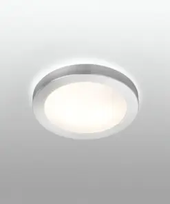 Faro Barcelona LOGOS-2 Φωτιστικό Οροφής Γκρι Χρώματος 2XE27 20W- 62981