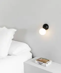 Faro Barcelona JOY Μαύρο Επιτοίχιο Φωτιστικό LED 4W 3000K- 64027