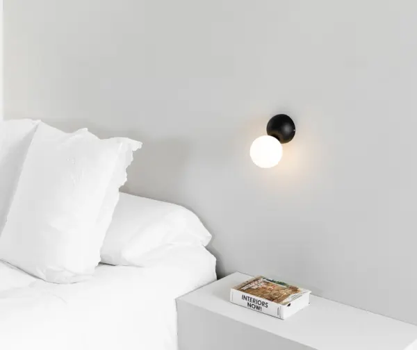 Faro Barcelona JOY Μαύρο Επιτοίχιο Φωτιστικό LED 4W 3000K- 64027