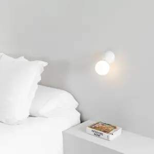 Faro Barcelona JOY Επιτοίχιο Φωτιστικό Λευκού Χρώματος LED 4W 3000Κ – 64028