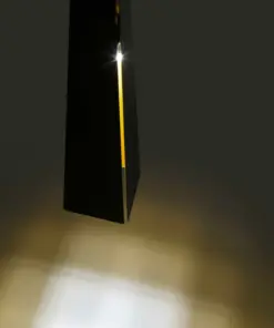 Faro Barcelona PLUMA Χρυσό-Μαύρο Κρεμαστό Φωτιστικό LED 6W 3000K- 64172