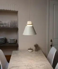 Faro Barcelona NAOS Κρεμαστό Φωτιστικό Μπεζ Χρώματος 1xE27 – 64500