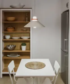 Faro Barcelona NAOS Κρεμαστό Φωτιστικό Μπεζ Χρώματος 1xE27- 64501