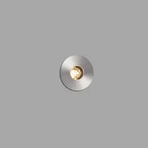 Faro Barcelona GRUND 37 INOX Φωτιστικό Δαπέδου, Αδιάβροχο, Χωνευτό, 2W LED 3000K IP67 – 70726
