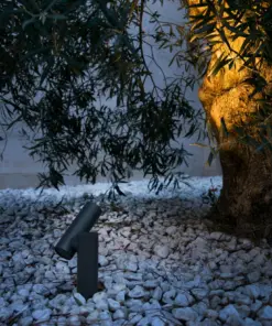 Faro Barcelona SPY 145 Αδιάβροχο Φωτιστικό Οροφής-Δαπέδου, Εξωτερικού Χώρου, Σκούρου Γκρι Χρώματος COB LED 3000K 6W IP65 – 70782