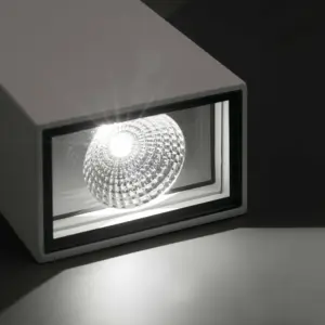 Faro Barcelona LING Επιτοίχιο Φωτιστικό, Λευκού Χρώματος, 2 LED 6W 4000K, IP 54- 70813