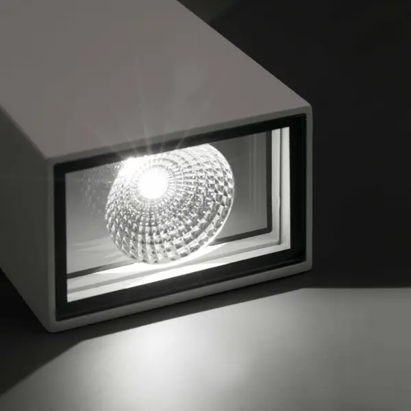 Faro Barcelona LING Επιτοίχιο Φωτιστικό, Λευκού Χρώματος, 2 LED 6W 4000K, IP 54- 70813