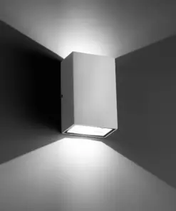 Faro Barcelona LING Επιτοίχιο Φωτιστικό, Λευκού Χρώματος, 2 LED 6W 4000K, IP 54- 70813