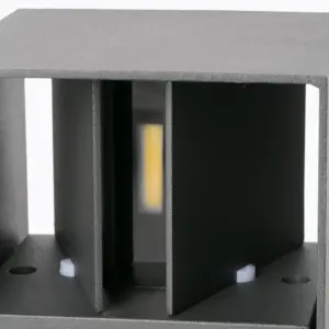 Faro Barcelona OLAN Επιτοίχιο Φωτιστικό Εξωτερικού Χώρου IP65, Σκούρου Γκρι Χρώματος, LED 3000K IP65 – 70637