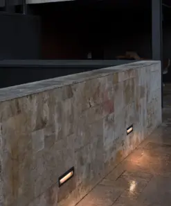 Faro Barcelona NAT Επιτοίχιο Φωτιστικό για Εσοχή, Εξωτερικού Χώρου, Σκούρου Γκρι Χρώματος, LED 3000K, IP65 – 70638